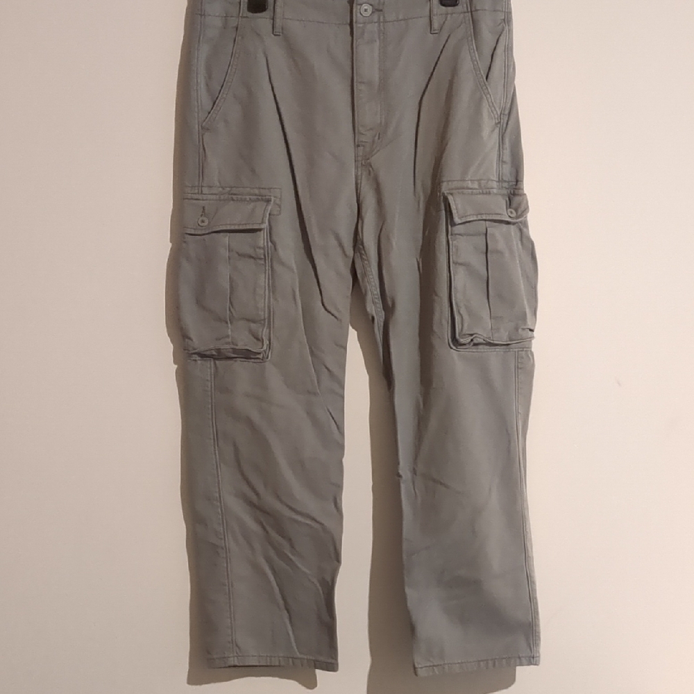 Men's Gray Cargo Pants